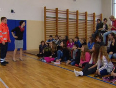 Přednáška ve škole