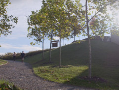 Lucie a Darek v parku