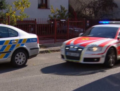 Záchranka na výjezdu