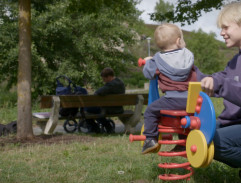 Na dětském hřišti