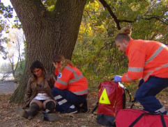 Ošetření pod stromem