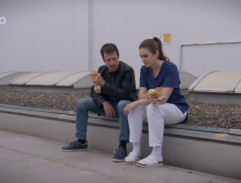 Na střeše nemocnice