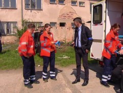 Dům, kde se konaly psí zápasy