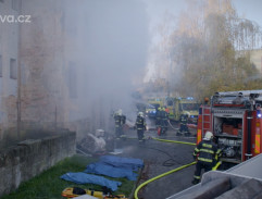 Zásah hasičů
