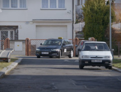 Milan Švarc v taxíku