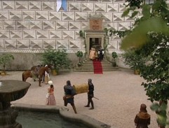 král odváží prince ze zámku