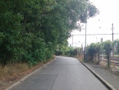 tréning pri železnici