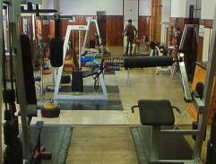 Bedřiška v posilovně