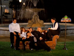 Přátelé u fontány