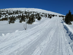 Sjezd od Studniční hory