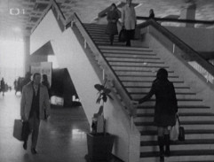 Schodiště na letišti