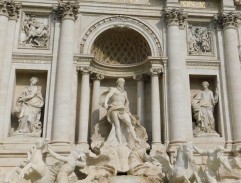 Lizzie a Gordo u fontány