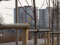 križovatka na sídlisku