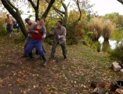 chytanie obrovskej ryby