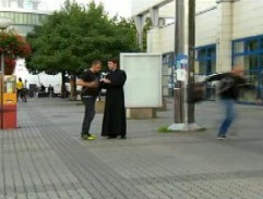 pred stanicou v Bratislave