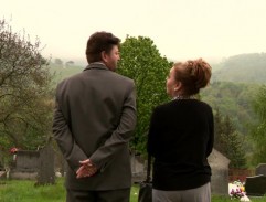 pri hrobových miestach