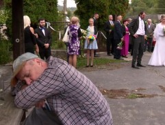 pri kostole v Dolnej Dolnej