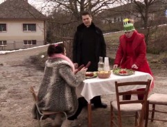 pred kultúrnym domom