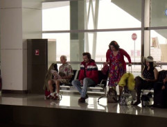 čakáreň na letisku