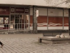 na Hlavní třídě v Šumperku