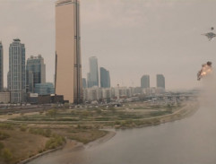 Ultron letí k přívěsu