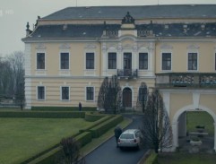 Mjr. Šimek na zámku Sokolí