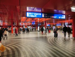 na Hlavním nádraží v Praze