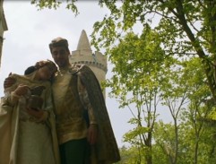 Před královským hradem