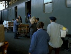 Nákládková kolej pošty nádraží Bratislava hlavná stanica