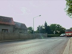 Odjíždějící autobus