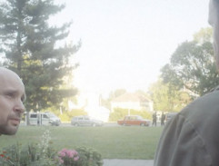 Před bydlištěm Březiny