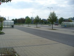 Parkoviště před Globusem