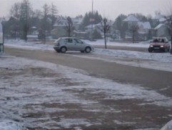 Parkoviště před Globusem