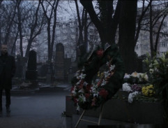 U hrobu Daniela Vlčka