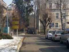 Ulice před kriminálkou