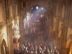 Svatba v pařížské bazilice Notre-Dame