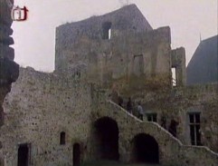 schody na hrade Kramberk