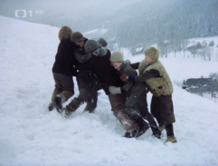 Krakonoš a lyžníci