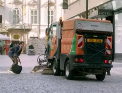 Marek a zametací vůz