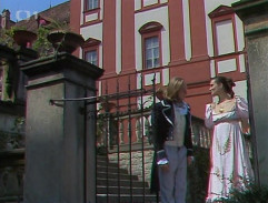 Edvard a Charlotta u branky