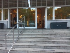 východ z reštaurácie