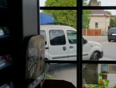 na čerpacej stanici