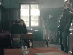 v horskej reštaurácií