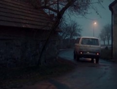 Před domem Hany Sikorové