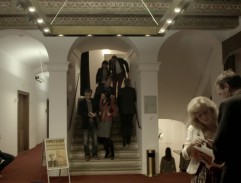 V divadle po autogramiádě