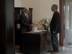 V pohřebním ústavu