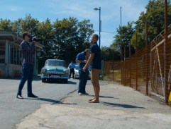 Příjezd do areálu