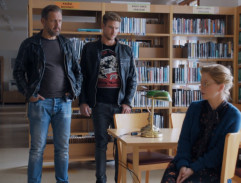 Výslech Marie Fraňkové v knihovně