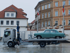 Odtah Carevny od šermířského klubu