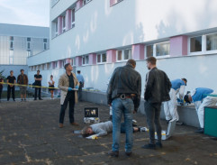 Mrtvola v areálu policejní akademie